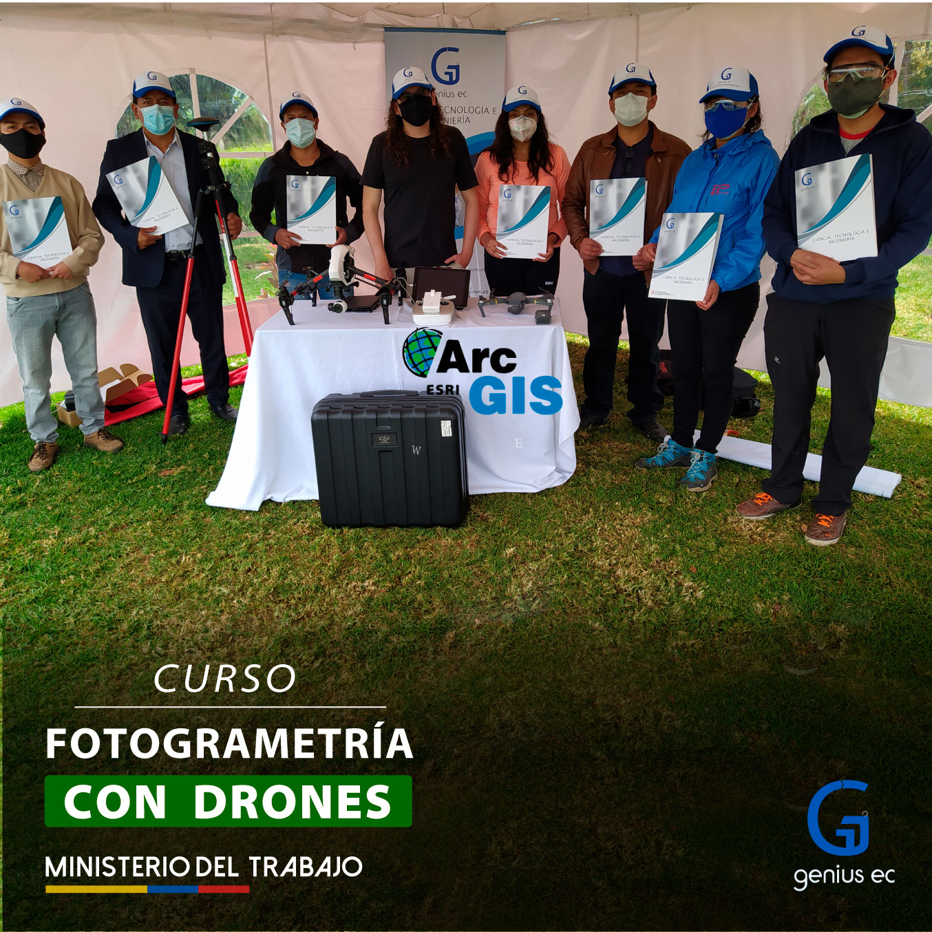 Curso  | Topografía y Fotogrametría con Drones : Quito